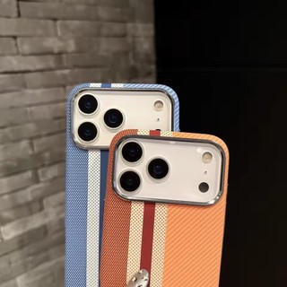 [JLK] Ốp Điện Thoại Từ Tính Bằng Sợi Carbon Cho iPhone 17 Pro Max 17Air 16 15 14 Ốp Lưng Sạc Không Dây Vỏ Bảo Vệ Camera Hợp Kim