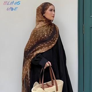 Khăn Choàng Dài Nữ In Hình Thời Trang, Phong Cách Bohemian, Thoáng Khí - Thích Hợp Mặc Hàng Ngày