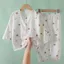 Cửa Hàng Mùa Xuân Trẻ Em Mây Cotton Mềm Điều Hòa Không Khí Quần Áo Bé Trai Bé Trai Bé Gái Bé Gái Nhà Quần Áo Bộ Đồ Ngủ