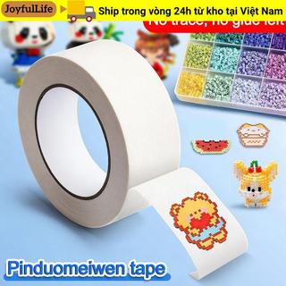 Giấy mẫu bảo vệ ủi JOYFULLIFE, Không chứa cặn Không chuyển đổi hạt Perler Băng che mặt, Công cụ hạt Perler thủ công Phụ kiện đồ chơi DIY Giấy chịu nhiệt hạt Perler