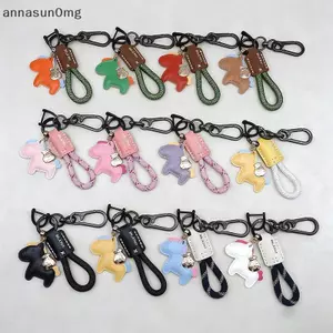 AA Mới Da Móc Khóa INS Dễ Thương Móc Khóa Hoạt Hình Ngựa Treo Trang Trí Quà Tặng VN
