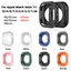 Vỏ Giáp Cho Apple Watch Series 10 11 42mm 46mm 9 8 38 40mm Vỏ Bảo Vệ TPU Chống Sốc