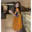 Phong cách muối mới Mặc cảm giác cao cấp Áo sơ mi phong cách Preppy Quần yếm phù hợp với quần short mùa hè