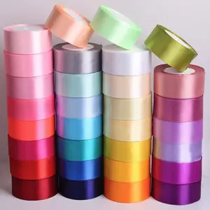 B & N 4cm 25 Sân Satin Ruy Băng Cuộn Quà Tặng Handmade Ruy Băng Làm Hoa Paaging Nơ Thủ Công May Trang Trí Tiệc DIY.