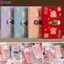 GREAT 100 Phong Bì Tiết Kiệm Tiền Challeng, Tiết Kiệm Tiền Làm Giàu Qua Đêm Chất Kết Dính Mini Tiết Kiệm Thử Thách, Với Khóa Mật Khẩu Dung Tích Lớn Tiết Kiệm PU Tờ Thử Thách Cặp Đôi