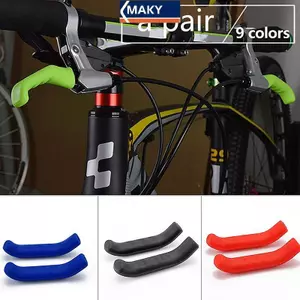 MAKY 1 Cặp Phanh Xe Đạp Vỏ Phanh Xe Đạp Silicon Cho Đường Núi Và Cặp Xe Đạp Gấp VN