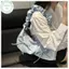 Túi đeo vai Hobo nữ hợp thời trang PUSKY dành cho học sinh Túi xách thông thường thời trang để sử dụng hàng ngày 1 chiếc VN