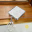 Phone Case For Xiaomi MIX Flip2 / MIX Flip TPU Transparent Chain Cat Heart Fold Translucent Aesthetic Korean Cute