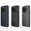 Dành Cho Realme 11 11x 5G Ốp Lưng Bằng Sợi Carbon PU Da Chống Sốc Cản
