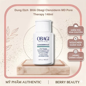 Dung Dịch BHA Obagi Clenziderm MD Pore Therapy 148ml | Tẩy Da Chết, Giảm Mụn