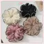 JRP Tính Khí Ngọt Ngào Thời Trang Phóng Đại Tóc Phụ Kiện Tóc Retro Nếp Nhăn Voan Scrunchies Dây Buộc Tóc Cho Nữ Bé Gái JRP