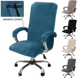 SHUPUN 1 Bộ Ghế, Vỏ bọc ghế có thể tháo rời bằng nhung, Vỏ bọc ghế bành dày đàn hồi chống mài mòn bền bỉ