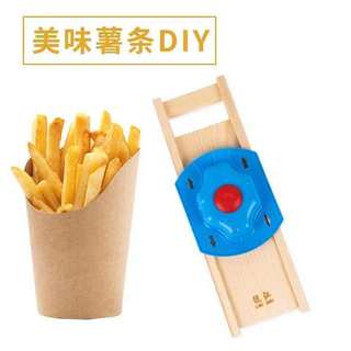 💦Longjiang Cắt Lát Cắt Lát Khoai Tây Chiên Pháp Dao 3 Mm 5 Mm 7 Mm10 Mm Hộ Gia Đình Nhà Bếp Rau Củ Xẻ Dụng Cụ Tiện Dụng AIDE