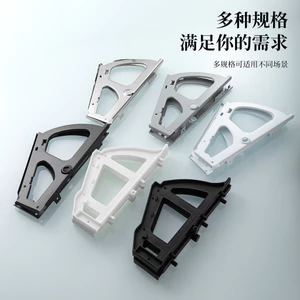 Giá đỡ lật siêu mỏng một lớp Giá đỡ giày lật hai lớp Phần cứng Phụ kiện tủ giày đổ xuống Phần cứng kim loại lật 6.15