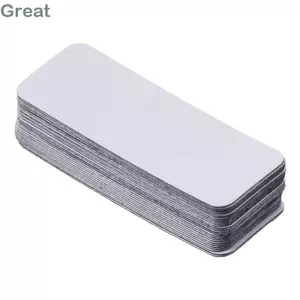 GREA 54 Chiếc Bảng Đen Viết Nhãn Tủ Lạnh, Nhãn Dán Tên Từ Tính Có Thể Tái Sử Dụng Sáng Tạo, Dễ Sử Dụng Và Làm Sạch Khô Tẩy Chất Liệu Bền Đa Năng