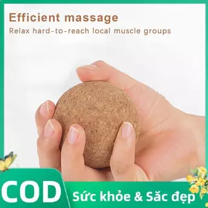 Trong Kho Nút Chai Massage Bóng Cho Back & Foot, Yoga Kích Hoạt Điểm Myofascial Cơ Bắp Thư Giãn Cá Tuyết