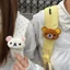 PS1 Rilakkuma Plushie Dễ Thương Sang Trọng Gấu Túi Quyến Rũ Đồ Chơi Nhồi Bông Mặt Dây Chuyền Trang Trí Quà Tặng Cho Bạn Bè SP1