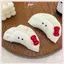 JRP Dễ Thương Sang Trọng Bánh Bao Kẹp Tóc Kawaii Bánh Bao Có Nơ Vuốt Tóc Thiết Kế Độc Đáo Bé Gái Phụ Kiện Tóc Ngộ nghĩnh Kẹp Tóc Quà Tặng JRP
