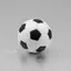 Jfory 6 Miếng 23 Mm Bàn Quả Cầu Foosball Màu Đen Trắng Lâu Trôi Bóng Quả Cầu Chống Màu Sắc Phụ Kiện Thể Thao