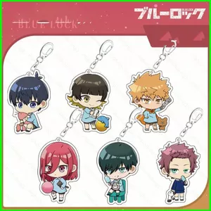HT3 BLUE LOCK Acrylic Chigiri Hyoma Móc Khóa Anime Isagi Yoichi Mặt Dây Chuyền Cho Ba Lô Túi & Chìa Khóa TH3