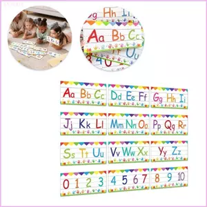 Cinna 26 Chữ Cái Và Số Nhận Dạng Flashcards Dành Cho Học Mầm Non Công Cụ Giáo Dục Nhiều Màu Sắc Với Storag Tiện Lợi