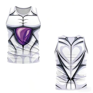 Mùa Hè 2026 Rồng Bóng Retro 3D In Áo Vest Không Tay Cho Nam Unisex, Thoáng Khí Mềm Thể Thao Tee