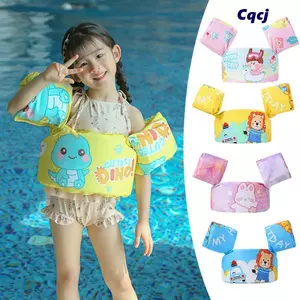 CQCJ Bé Phao Tay Áo, Chơi Nước Hoạt Hình Trẻ Em Bơi Phao Vòng, Mùa Hè Thoáng Khí Có Thể Điều Chỉnh Dễ Thương Bơi Vòng Tay Tập Đi