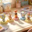 2026 Vũ Trụ Bán Chạy Mẫu Jingdezhen Gốm Biến Dim Thời Gian Giới Hạn DIY Đồ Trang Trí Xe Xoay Quà Tặng Sáng Tạo 26.3.22