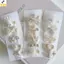 < YEI > Bộ kẹp tóc hoa màu be dễ thương Ren nơ họa tiết thỏ Phụ kiện tóc chống trượt cho bé gái Bộ quà tặng ngày trẻ em mới