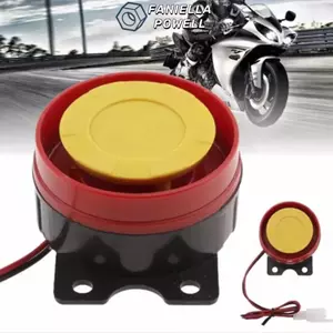 FANIELLAPOWELL Sừng Báo Động, Sừng Còi Điện Lớn, Ổn Định Cao Cấp Nhựa Buzzer Xe Máy