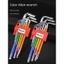Baolian Allen Cờ Lê Bộ Lục Giác Bên Trong 6 Lăng Kính Lục Giác Tua Vít Kết Hợp Cờ Lê Torx Lục Giác Mở Rộng