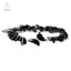 HNKMP 2 Bộ Sromantic Thạch Anh Thạch Anh Obsidian Đính Hạt Bướm Vòng Tay Nữ Co Giãn Lắc Tay Tích Cực Năng LượngDailymute.