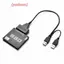 Cáp SATA Cho Laptop SSD 2.5 Inch Máy Tính Để Bàn HDD Bên Ngoài Ổ Cứng USB 2.0 Adapter Có Cổng Cấp Nguồn Cho Hệ Điều Hành, Cho Windwos