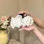 Nơ Nữ Kích Thước Lớn Đầu Lưng Chấm Tính Khí Phong Cách Thanh Lịch Đầu Kẹp Tóc Kẹp Tóc Phong Cách Hàn Quốc Sóng Cá Mập Bóng
