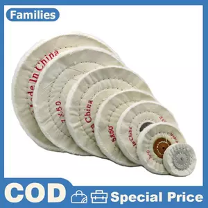 3 / 4 / 5 / 6 / 7 / 8 "Bánh xe đánh bóng Bánh xe đánh bóng Vải xơ bông Bánh xe đánh bóng Vàng Bạc Trang sức Gương Bánh xe đánh bóng Flannelette