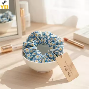 < YEI > 10 Cái Dây buộc tóc lưới nghiền tươi hợp thời trang Vải thun Dây buộc tóc Phụ kiện tóc dễ thương cho bé gái Quà tặng sinh nhật mới