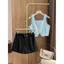 Quần short tổng thể eo cao ôm hơn kiểu chữ A thời trang phù hợp cho mọi trận đấu Quần ống rộng