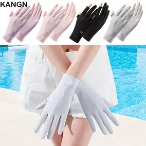 Găng tay lụa băng KANGN Găng tay chống tia cực tím thời trang mùa hè