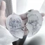2 Cái / bộ Anime Tấn Công Mikasa Ackerman Hình Trái Tim Móc Khóa Ba Lô Mặt Dây Chuyền Cosplay Phụ Kiện Cặp Đôi BFF Quà Tặng