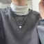 AqToCna Xu Hướng Hàn Quốc Tình Yêu Nelace Nữ Ins Hip Hop Punk Áo Len Dây Chuyền Trang Sức Quà Tặng AqToCna