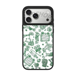 Ốp Điện Thoại Cứng Gương Ếch Phong Cách Hoạt Hình Từ Tính Cho IPhone 15 14 13 12 11 16 Plus 17 Pro Max 17 Vỏ Chống Sốc Không Khí