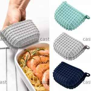 CAST Lò Nướng Mitts Nướng Chống Trơn Trượt Chống Bỏng Khay Bát Đĩa Giá Đỡ