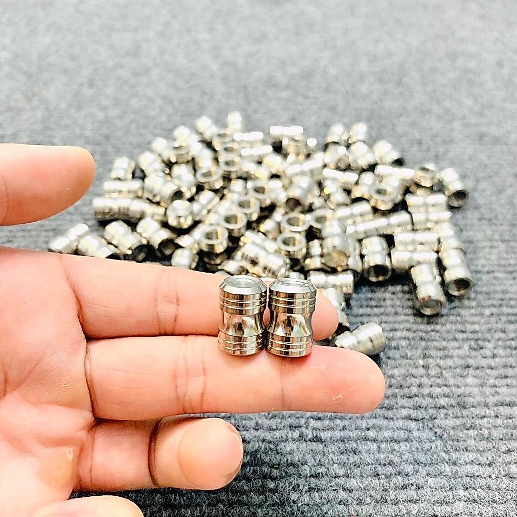 Van vòi mẫu thái nắp chụp van vòi inox 304 gắn nhiều dòng xe