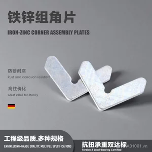 Bộ sắt mạ kẽm Góc mảnh Cửa hợp kim nhôm Phụ kiện phần cứng Windows Cửa sổ Cố định kết nối Mã góc Cửa sổ Mã góc Cửa sổ Cửa sổ phẳng SAS