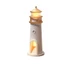 Đèn ngủ Chiếu Trăng kiêm Bluetooth 3D trắng BL131 Đèn Trang Trí Để Bàn Moon Lighthouse Cao Cấp