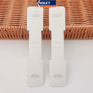 MAKY 50 Chiếc Thẻ Trưng Bày Cho Dây Tóc Kẹp Tóc Nelace Vòng Tay Bông Tai Tai Bông Tai Handmade DIY Trang Sức Tông Paage Kẹp Tóc Thủ Công Treo Thẻ VN
