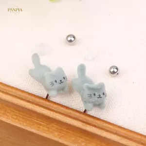 PNPIA- Bông Tai Mèo Floo Cho Nữ Thiết Kế Mèo Con Dễ Thương Món Quà Trang Sức Độc Đáo Lý Tưởng Cho Sinh Nhật Kỷ Niệm Phụ Kiện Tiệc