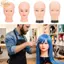 Mô hình đầu NKSFX chuyên nghiệp tạo kiểu tóc giả, mũ cosplay, đầu búp bê trang điểm bền chắc cho tạo kiểu