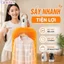 Máy Sấy Quần Áo Mini Gấp Gọn PTC 360 Hẹn Giờ Tự Ngắt Quá Nhiệt 500W Du Lịch Ký Túc Xá
