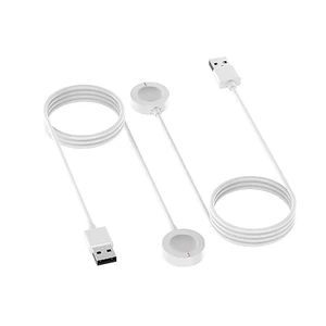 Bộ sạc dây cáp từ tính màu trắng cho đồng hồ Fossil Gen 4 / 5 cho đồng hồ Emporio Armani / Skagen Falster 2 / Misfit Vapor 2